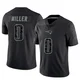 Jam Miller ＃0 New England Patriots Limited Reflective Jersey - Men's Black