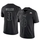 Jam Miller ＃0 New England Patriots Limited Reflective Super Bowl LX Patch Jersey - Men's Black