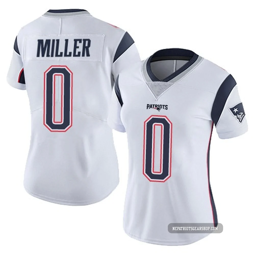 Jam Miller ＃0 New England Patriots Limited Vapor Untouchable Jersey - Women's White