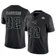 James Harrison ＃92 New England Patriots Limited Reflective Super Bowl LX Patch Jersey - Men's Black