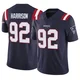 James Harrison ＃92 New England Patriots Limited Vapor F.U.S.E. Jersey - Men's Navy