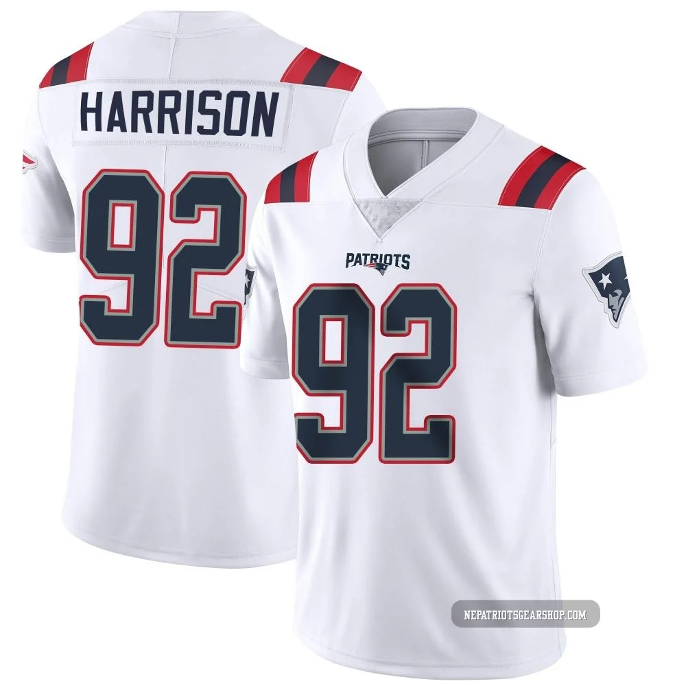 James Harrison ＃92 New England Patriots Limited Vapor Untouchable Jersey - Men's White