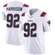James Harrison ＃92 New England Patriots Limited Vapor Untouchable Jersey - Men's White