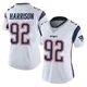 James Harrison ＃92 New England Patriots Limited Vapor Untouchable Jersey - Women's White