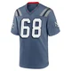 James Hudson III ＃68 New England Patriots Game Storm 2025 Rivalries Collection Jersey - Men's Blue