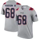 James Hudson III ＃68 New England Patriots Legend Inverted Jersey - Youth Gray