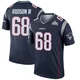 James Hudson III ＃68 New England Patriots Legend Super Bowl LX Patch Jersey - Youth Navy
