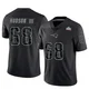 James Hudson III ＃68 New England Patriots Limited Reflective Super Bowl LX Patch Jersey - Youth Black