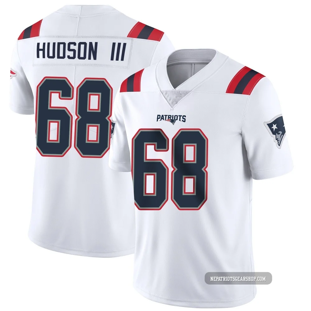 James Hudson III ＃68 New England Patriots Limited Vapor Untouchable Jersey - Men's White