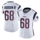 James Hudson III ＃68 New England Patriots Limited Vapor Untouchable Jersey - Women's White