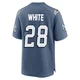 James White ＃28 New England Patriots Game Storm 2025 Rivalries Collection Jersey - Men's Blue
