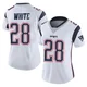 James White ＃28 New England Patriots Limited Vapor Untouchable Jersey - Women's White