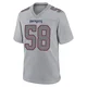 Jared Wilson ＃58 New England Patriots Game Silver Atmosphere Fashion Jersey - Men's