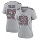 Jared Wilson ＃58 New England Patriots Game Silver Atmosphere Fashion Jersey - Women's