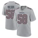 Jared Wilson ＃58 New England Patriots Game Silver Atmosphere Fashion Jersey - Youth