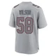 Jared Wilson ＃58 New England Patriots Game Silver Atmosphere Fashion Jersey - Youth