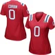 Jashaun Corbin ＃0 New England Patriots Game Alternate Super Bowl LX Patch Jersey - Women's Red
