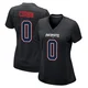 Jashaun Corbin ＃0 New England Patriots Game Carbon Fashion Jersey - Women's Black