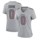 Jashaun Corbin ＃0 New England Patriots Game Silver Atmosphere Fashion Jersey - Women's