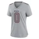Jashaun Corbin ＃0 New England Patriots Game Silver Atmosphere Fashion Jersey - Women's