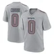 Jashaun Corbin ＃0 New England Patriots Game Silver Atmosphere Fashion Jersey - Youth