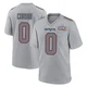 Jashaun Corbin ＃0 New England Patriots Game Silver Atmosphere Fashion Super Bowl LX Patch Jersey - Men's