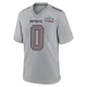Jashaun Corbin ＃0 New England Patriots Game Silver Atmosphere Fashion Super Bowl LX Patch Jersey - Men's