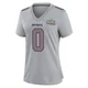 Jashaun Corbin ＃0 New England Patriots Game Silver Atmosphere Fashion Super Bowl LX Patch Jersey - Women's