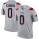 Jashaun Corbin ＃0 New England Patriots Legend Inverted Super Bowl LX Patch Jersey - Men's Gray