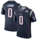 Jashaun Corbin ＃0 New England Patriots Legend Super Bowl LX Patch Jersey - Men's Navy