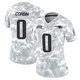 Jashaun Corbin ＃0 New England Patriots Limited 2024 Salute to Service Jersey - Women's Arctic Camo