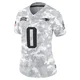 Jashaun Corbin ＃0 New England Patriots Limited 2024 Salute to Service Jersey - Women's Arctic Camo