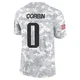 Jashaun Corbin ＃0 New England Patriots Limited 2024 Salute to Service Jersey - Youth Arctic Camo