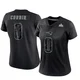 Jashaun Corbin ＃0 New England Patriots Limited Reflective Super Bowl LX Patch Jersey - Women's Black