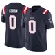 Jashaun Corbin ＃0 New England Patriots Limited Vapor F.U.S.E. Jersey - Youth Navy
