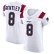 Ja'Whaun Bentley ＃8 New England Patriots Elite Vapor Untouchable Jersey - Men's White