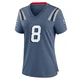Ja'Whaun Bentley ＃8 New England Patriots Game Storm 2025 Rivalries Collection Jersey - Women's Blue