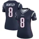 Ja'Whaun Bentley ＃8 New England Patriots Legend Jersey - Women's Navy