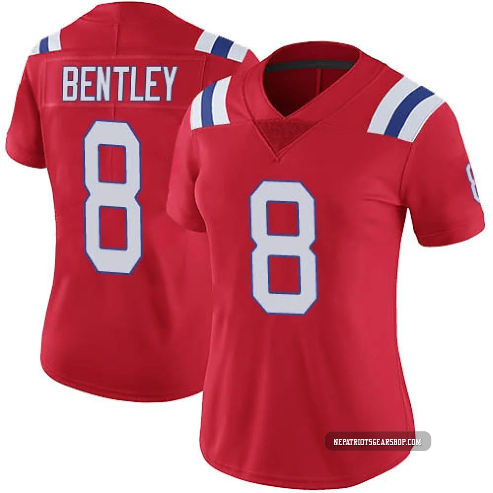 Ja'Whaun Bentley ＃8 New England Patriots Limited Vapor Untouchable Alternate Jersey - Women's Red