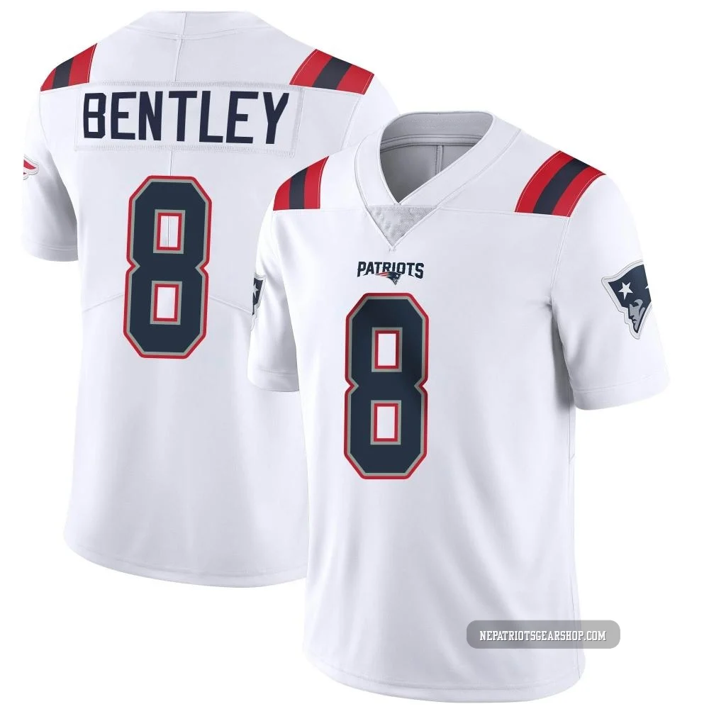Ja'Whaun Bentley ＃8 New England Patriots Limited Vapor Untouchable Jersey - Men's White