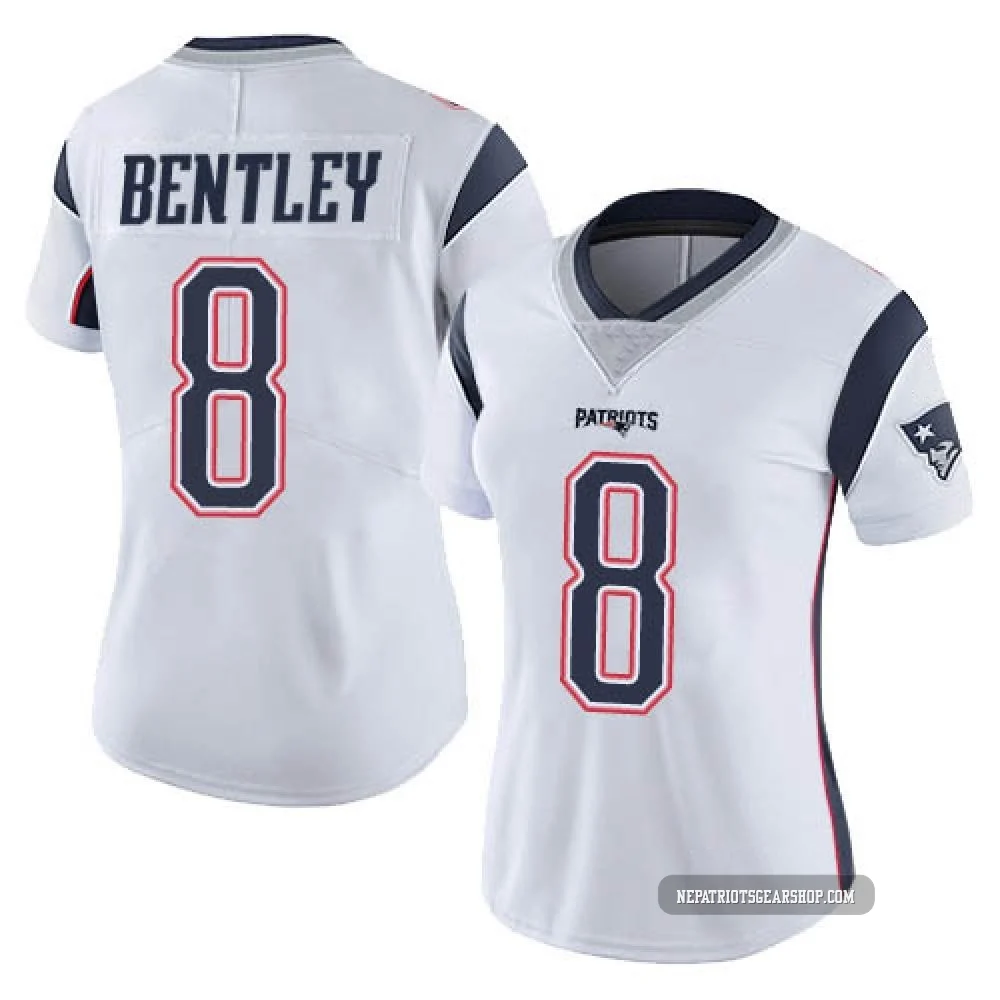 Ja'Whaun Bentley ＃8 New England Patriots Limited Vapor Untouchable Jersey - Women's White