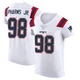 Jeremiah Pharms Jr. ＃98 New England Patriots Elite Vapor Untouchable Jersey - Men's White