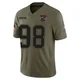 Jeremiah Pharms Jr. ＃98 New England Patriots Limited 2025 Salute to Service Jersey - Youth Olive