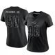 Jeremiah Pharms Jr. ＃98 New England Patriots Limited Reflective Jersey - Women's Black