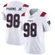 Jeremiah Pharms Jr. ＃98 New England Patriots Limited Vapor Untouchable Jersey - Youth White
