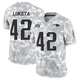 Jesse Luketa ＃42 New England Patriots Limited 2024 Salute to Service Jersey - Men's Arctic Camo