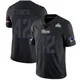 Jesse Luketa ＃42 New England Patriots Limited Super Bowl LX Patch Jersey - Youth Black Impact
