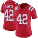 Jesse Luketa ＃42 New England Patriots Limited Vapor Untouchable Alternate Jersey - Women's Red