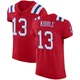 Jimmy Kibble ＃13 New England Patriots Elite Vapor Untouchable Alternate Jersey - Men's Red