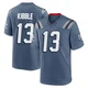 Jimmy Kibble ＃13 New England Patriots Game Storm 2025 Rivalries Collection Jersey - Youth Blue